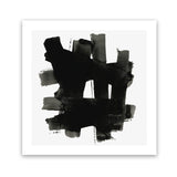 Shop Stacking Together II (Square) Art Print-Abstract, Black, PC, Square, View All-framed painted poster wall decor artwork