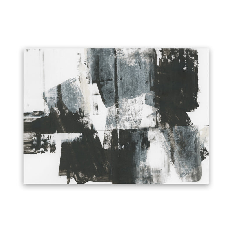 Shop Rave Review I Canvas Art Print-Abstract, Black, Horizontal, PC, Rectangle, View All-framed wall decor artwork