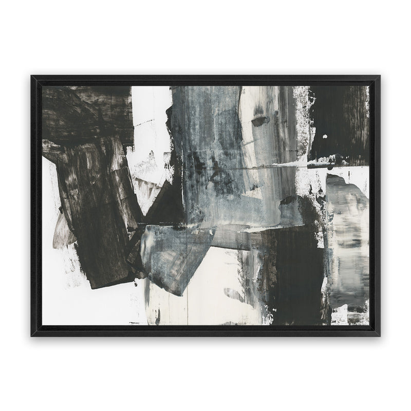 Shop Rave Review II Canvas Art Print-Abstract, Black, Horizontal, PC, Rectangle, View All-framed wall decor artwork