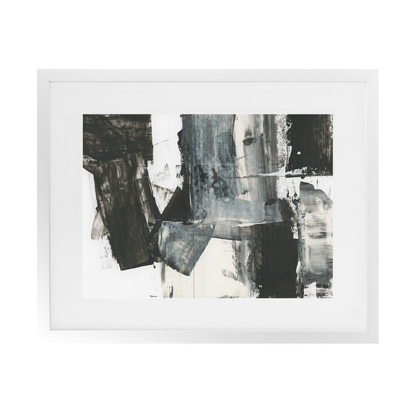 Shop Rave Review II Art Print-Abstract, Black, Horizontal, PC, Rectangle, View All-framed painted poster wall decor artwork