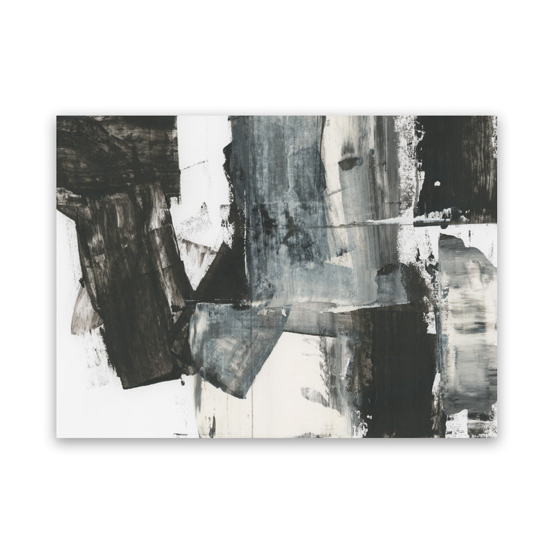 Shop Rave Review II Canvas Art Print-Abstract, Black, Horizontal, PC, Rectangle, View All-framed wall decor artwork