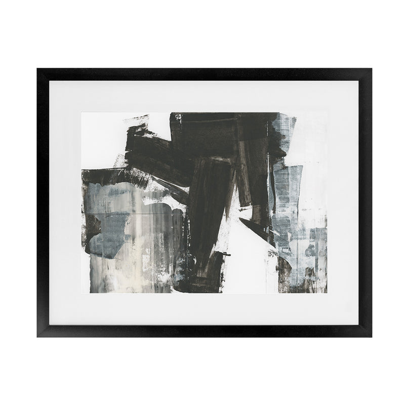 Shop Rave Review III Art Print-Abstract, Black, Horizontal, PC, Rectangle, View All-framed painted poster wall decor artwork