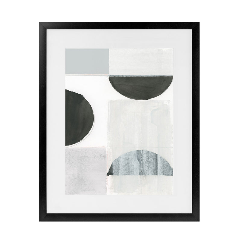 Shop Shape Parade II Art Print-Abstract, Neutrals, PC, Portrait, Rectangle, View All-framed painted poster wall decor artwork