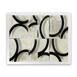Shop Space Time I Art Print-Abstract, Black, Horizontal, PC, Rectangle, View All-framed painted poster wall decor artwork
