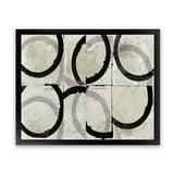 Shop Space Time II Art Print-Abstract, Black, Horizontal, Neutrals, PC, Rectangle, View All-framed painted poster wall decor artwork