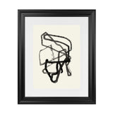 Shop Conte I Art Print-Abstract, Black, PC, Portrait, Rectangle, View All-framed painted poster wall decor artwork