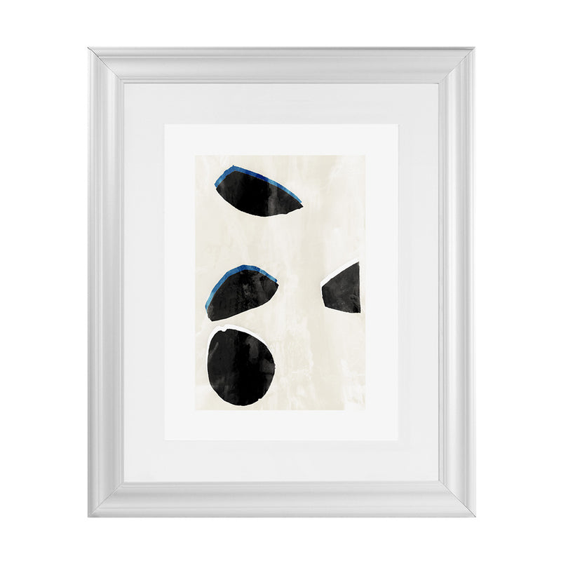 Shop Neutral Black And White I Art Print-Abstract, Black, Neutrals, PC, Portrait, Rectangle, View All-framed painted poster wall decor artwork