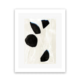 Shop Neutral Black And White II Art Print-Abstract, Black, Neutrals, PC, Portrait, Rectangle, View All-framed painted poster wall decor artwork