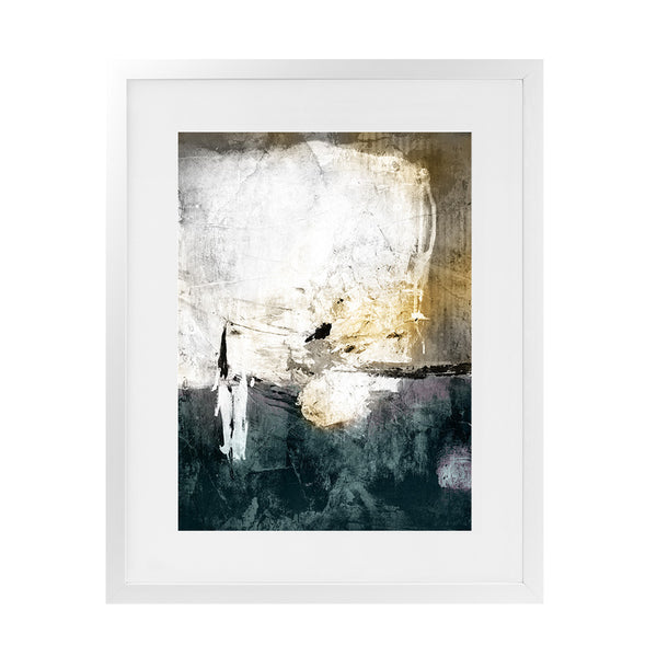 Shop All Through The Night Art Print-Abstract, Blue, Brown, PC, Portrait, Rectangle, View All-framed painted poster wall decor artwork