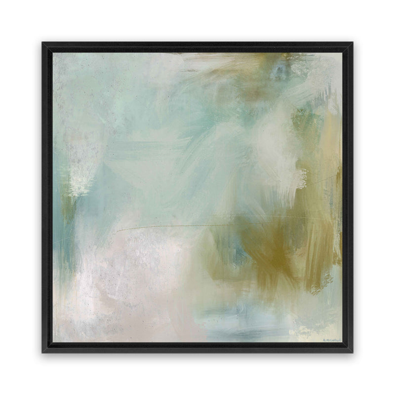 Shop Beach Comber (Square) Canvas Art Print-Abstract, Blue, Green, Square, View All-framed wall decor artwork