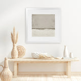 Shop Morning Haze (Square) Art Print-Abstract, Grey, Neutrals, Square, View All-framed painted poster wall decor artwork