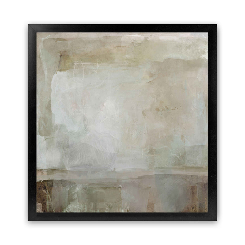 Shop Touch the Earth I (Square) Art Print-Abstract, Green, Grey, Square, View All-framed painted poster wall decor artwork