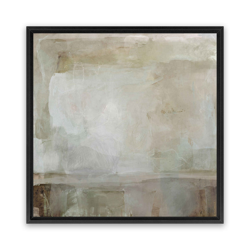 Shop Touch the Earth I (Square) Canvas Art Print-Abstract, Green, Grey, Square, View All-framed wall decor artwork
