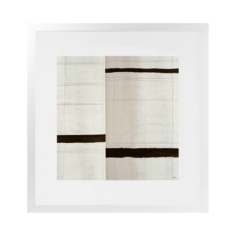 Shop Magnum II (Square) Art Print-Abstract, Neutrals, Square, View All-framed painted poster wall decor artwork