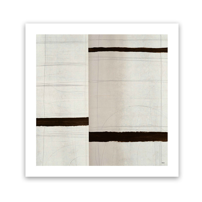 Shop Magnum II (Square) Art Print-Abstract, Neutrals, Square, View All-framed painted poster wall decor artwork