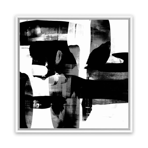 Shop Spirit I (Square) Canvas Art Print-Abstract, Black, Square, View All-framed wall decor artwork