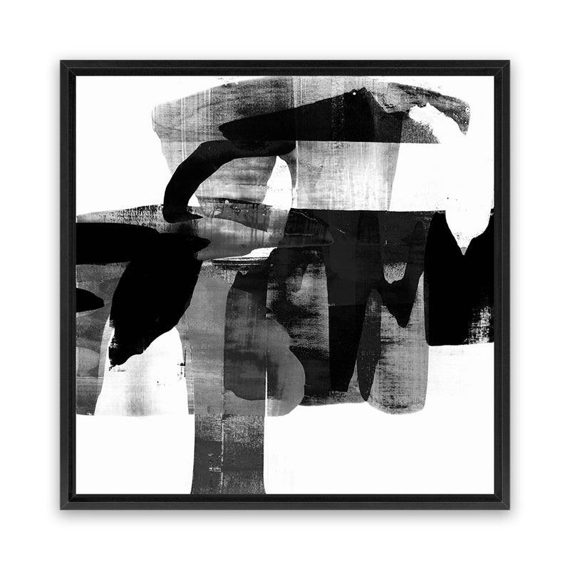 Shop Spirit II (Square) Canvas Art Print-Abstract, Black, Square, View All-framed wall decor artwork