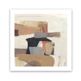 Shop Neutrality V2 (Square) Art Print-Abstract, Brown, Neutrals, Square, View All-framed painted poster wall decor artwork