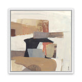 Shop Neutrality V2 (Square) Canvas Art Print-Abstract, Brown, Neutrals, Square, View All-framed wall decor artwork