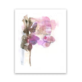 Shop Pink Watercolour I Art Print-Abstract, Pink, Portrait, Rectangle, View All, White-framed painted poster wall decor artwork