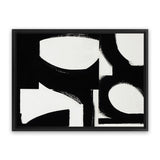 Shop Prosperous Elements II Canvas Art Print-Abstract, Black, Horizontal, Landscape, Rectangle, View All-framed wall decor artwork