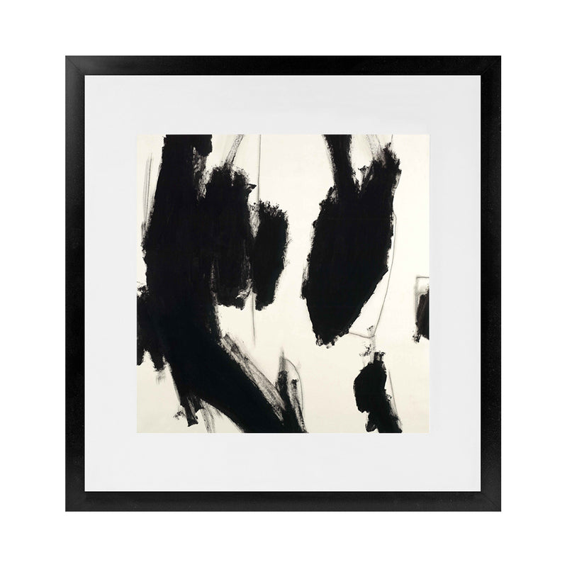Shop Divine Suggestion (Square) Art Print-Abstract, Black, Square, View All-framed painted poster wall decor artwork