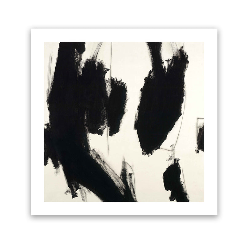 Shop Divine Suggestion (Square) Art Print-Abstract, Black, Square, View All-framed painted poster wall decor artwork