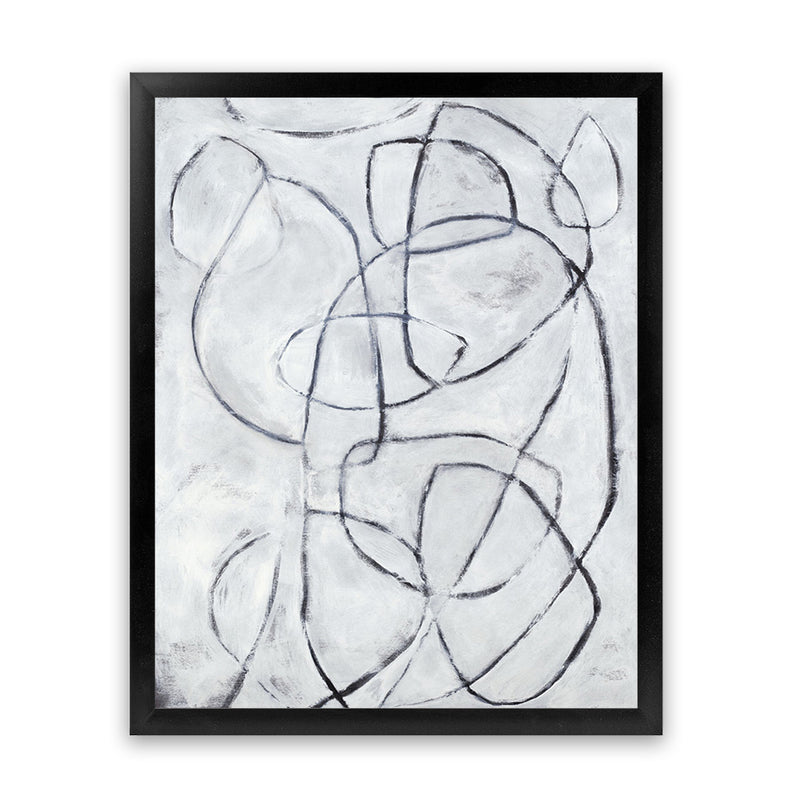 Shop Suspended Time Art Print-Abstract, Neutrals, Portrait, Rectangle, View All-framed painted poster wall decor artwork