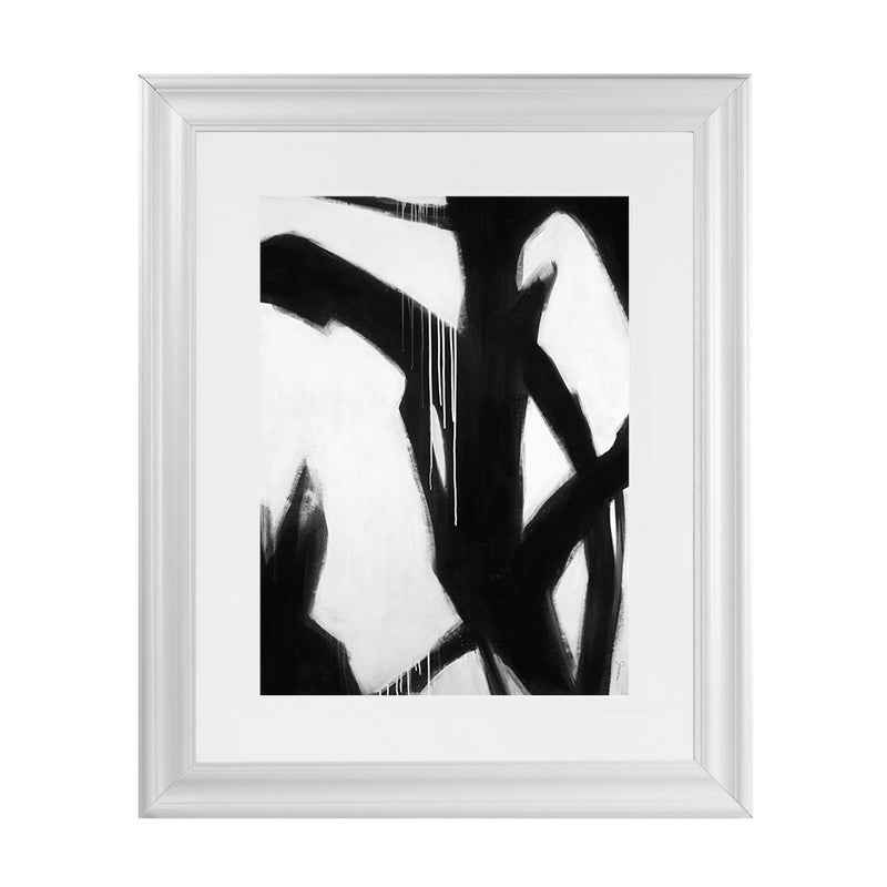 Shop True Art Print-Abstract, Black, Portrait, Rectangle, View All-framed painted poster wall decor artwork