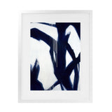 Shop True Blue Art Print-Abstract, Blue, Portrait, Rectangle, View All-framed painted poster wall decor artwork