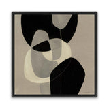 Shop Gravity III (Square) Canvas Art Print-Abstract, Black, Brown, Neutrals, Square, View All-framed wall decor artwork