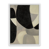 Shop Gravity IV Canvas Art Print-Abstract, Black, Neutrals, Portrait, Rectangle, View All-framed wall decor artwork