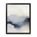Shop Past Clouds I Blue Art Print-Abstract, Blue, Neutrals, Portrait, Rectangle, View All-framed painted poster wall decor artwork