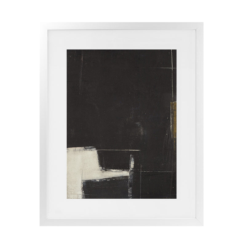 Shop Back Pocket II Art Print-Abstract, Black, Portrait, Rectangle, View All-framed painted poster wall decor artwork