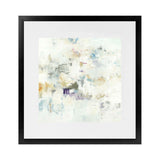 Shop Off The Wall (Square) Art Print-Abstract, Neutrals, Square, View All, Yellow-framed painted poster wall decor artwork