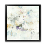 Shop Off The Wall (Square) Art Print-Abstract, Neutrals, Square, View All, Yellow-framed painted poster wall decor artwork