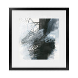 Shop Whats Happening I (Square) Art Print-Abstract, Black, Square, View All, WA, White-framed painted poster wall decor artwork