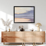 Shop Shore Art Print-Abstract, Horizontal, Purple, Rectangle, View All, WA-framed painted poster wall decor artwork