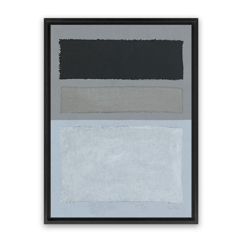 Shop Painted Weaving II FB Canvas Art Print-Abstract, Grey, Portrait, Rectangle, View All, WA-framed wall decor artwork