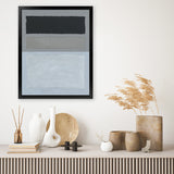 Shop Painted Weaving II FB Art Print-Abstract, Grey, Portrait, Rectangle, View All, WA-framed painted poster wall decor artwork