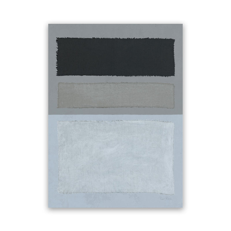 Shop Painted Weaving II FB Canvas Art Print-Abstract, Grey, Portrait, Rectangle, View All, WA-framed wall decor artwork