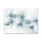 Shop Flow Canvas Art Print-Abstract, Blue, Horizontal, Rectangle, View All, WA, White-framed wall decor artwork