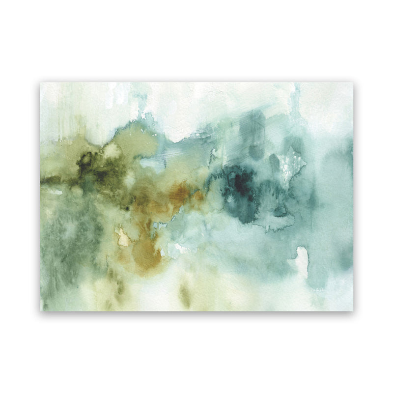 Shop My Greenhouse Abstract I Canvas Art Print-Abstract, Blue, Green, Horizontal, Rectangle, View All, WA-framed wall decor artwork