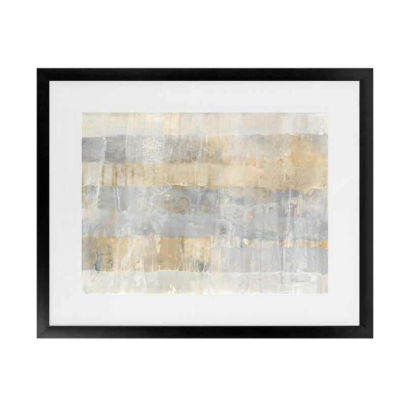 Shop Climbing Up Art Print-Abstract, Grey, Horizontal, Landscape, Rectangle, View All, WA, Yellow-framed painted poster wall decor artwork