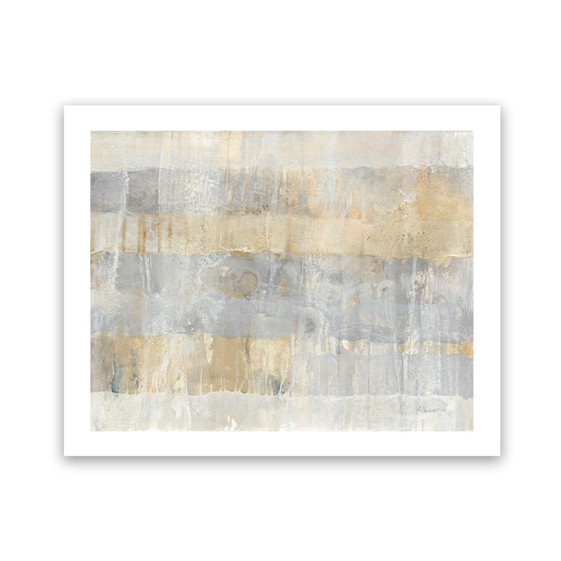 Shop Climbing Up Art Print-Abstract, Grey, Horizontal, Landscape, Rectangle, View All, WA, Yellow-framed painted poster wall decor artwork