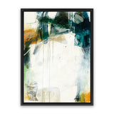 Shop Turbulence I Canvas Art Print-Abstract, Blue, Green, Portrait, Rectangle, View All, WA, White-framed wall decor artwork