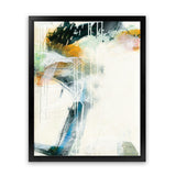 Shop Turbulence II Art Print-Abstract, Blue, Green, Portrait, Rectangle, View All, WA, White-framed painted poster wall decor artwork
