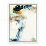 Shop Turbulence II Canvas Art Print-Abstract, Blue, Green, Portrait, Rectangle, View All, WA, White-framed wall decor artwork