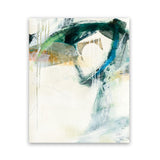 Shop Turbulence III Art Print-Abstract, Blue, Green, Portrait, Rectangle, View All, WA, White-framed painted poster wall decor artwork