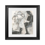 Shop Whats Happening II Neutral (Square) Art Print-Abstract, Black, Square, View All, WA, White-framed painted poster wall decor artwork